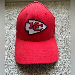 Kansas City Chiefs Reebok NFL Vintage Fitted Cap Hat Red KC Football Sports